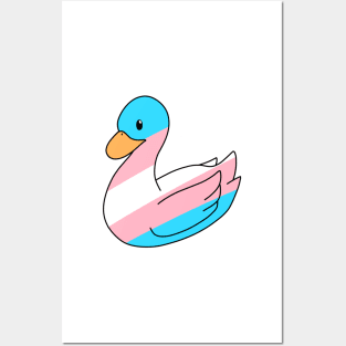 Light Trans Duck Posters and Art